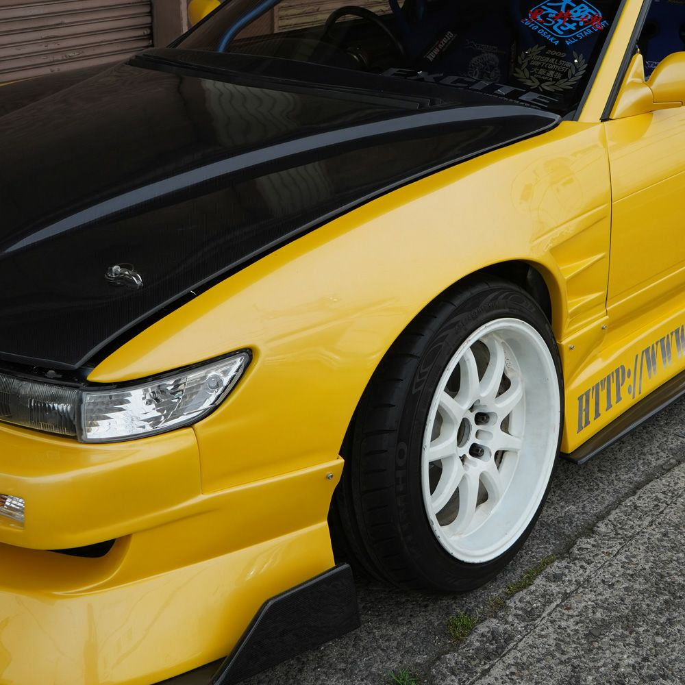 NISSAN SILVIA S13 40MM FRONT FENDERS (DUAL DUCTS)