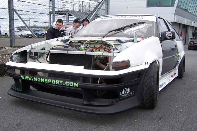 AE86 LEVIN 40mm FRONT FENDERS (DUAL DUCT)