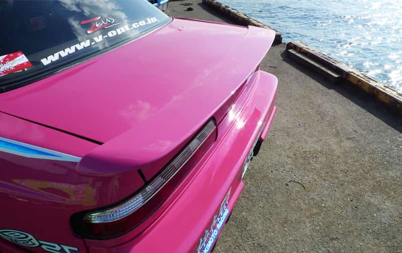 NISSAN SILVIA S13 REAR WING - V2